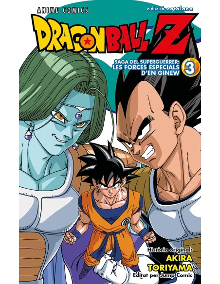 Bola de Drac Z Anime Comics Forces Especials Ginew nº 03 06